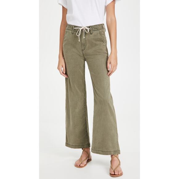 Paige Carly Pants Vintage Ivy Green - 32